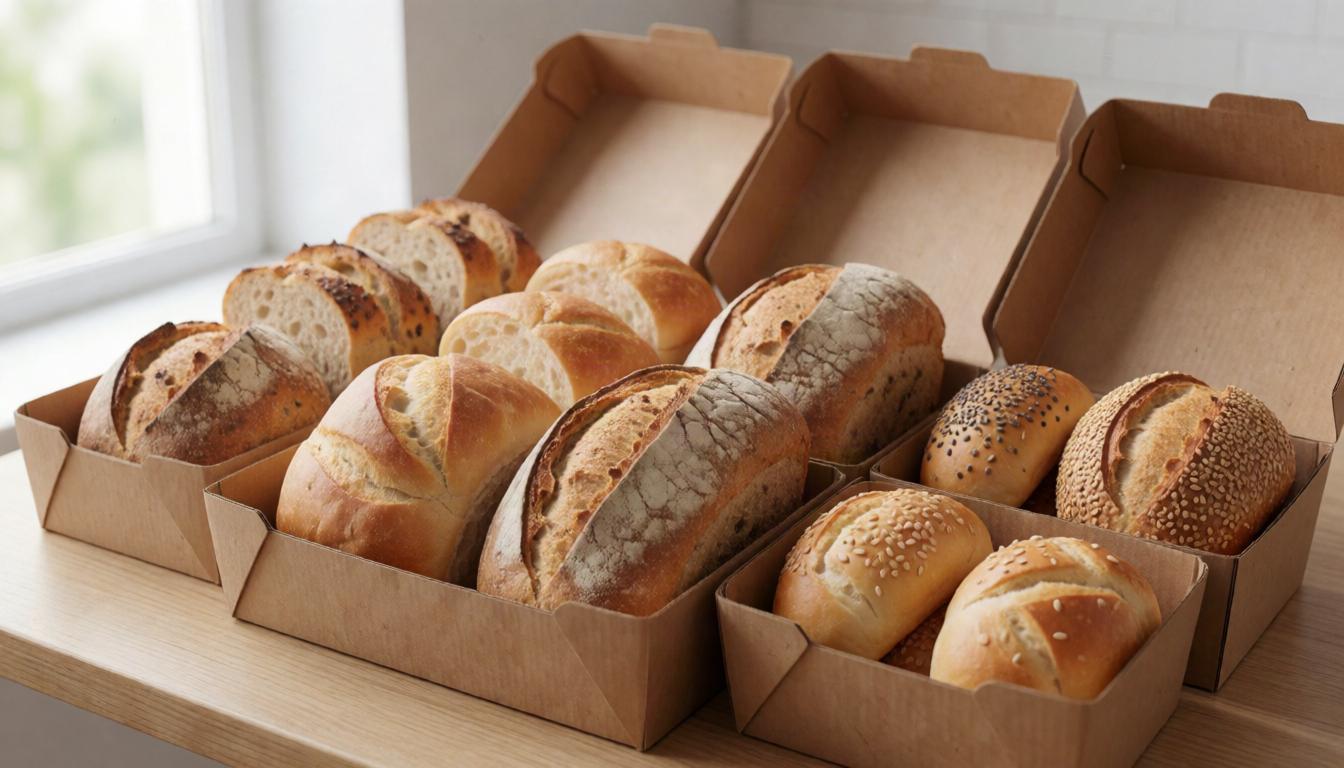 Fresh bread, clearly planned